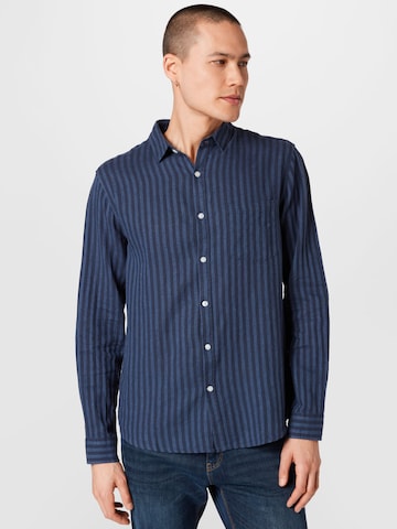Cotton On גזרה רגילה חולצות לגבר בכחול: מלפנים