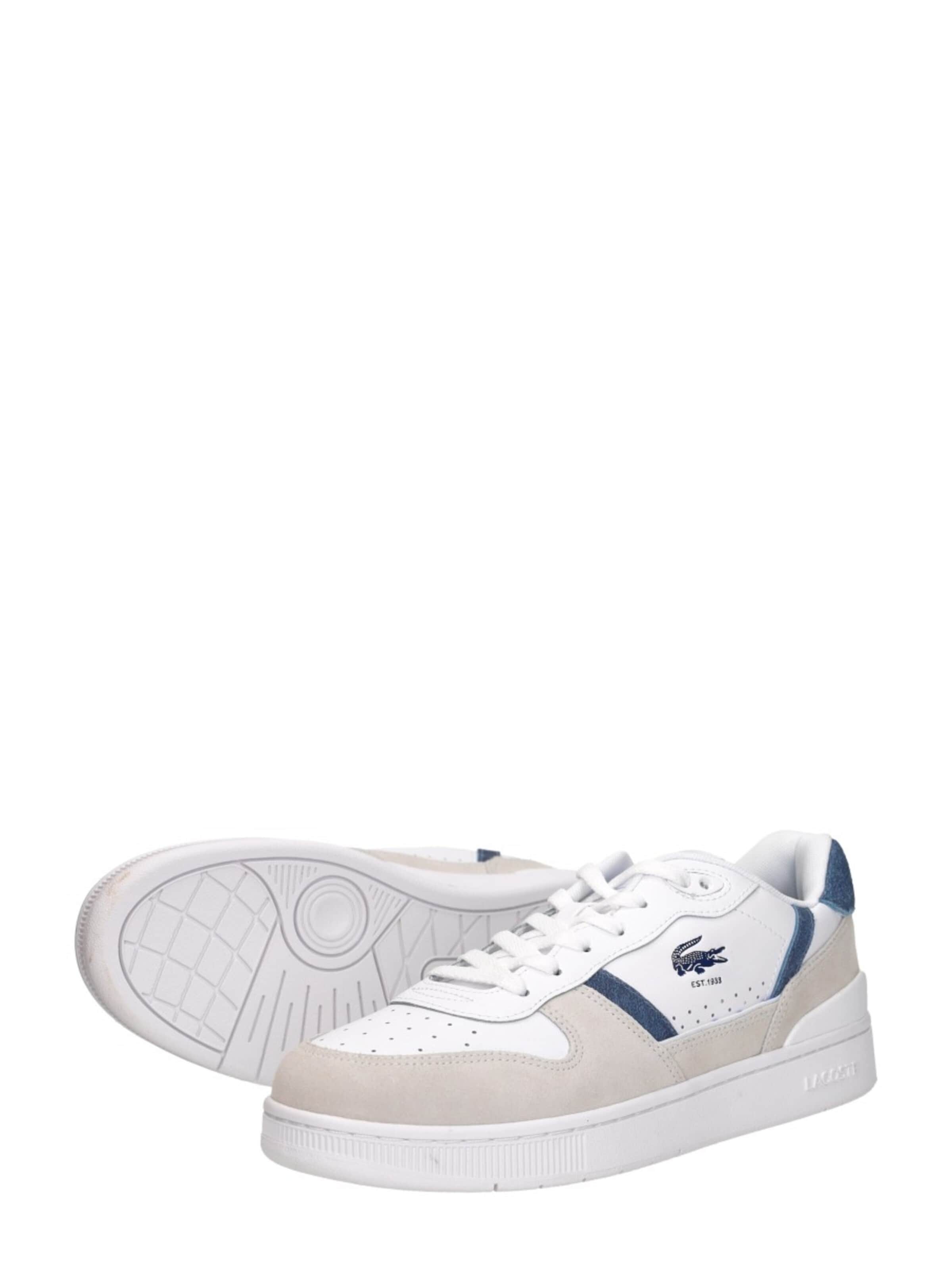 LACOSTE Sneaker low 'T Clip'‌‌‌ in Weiß