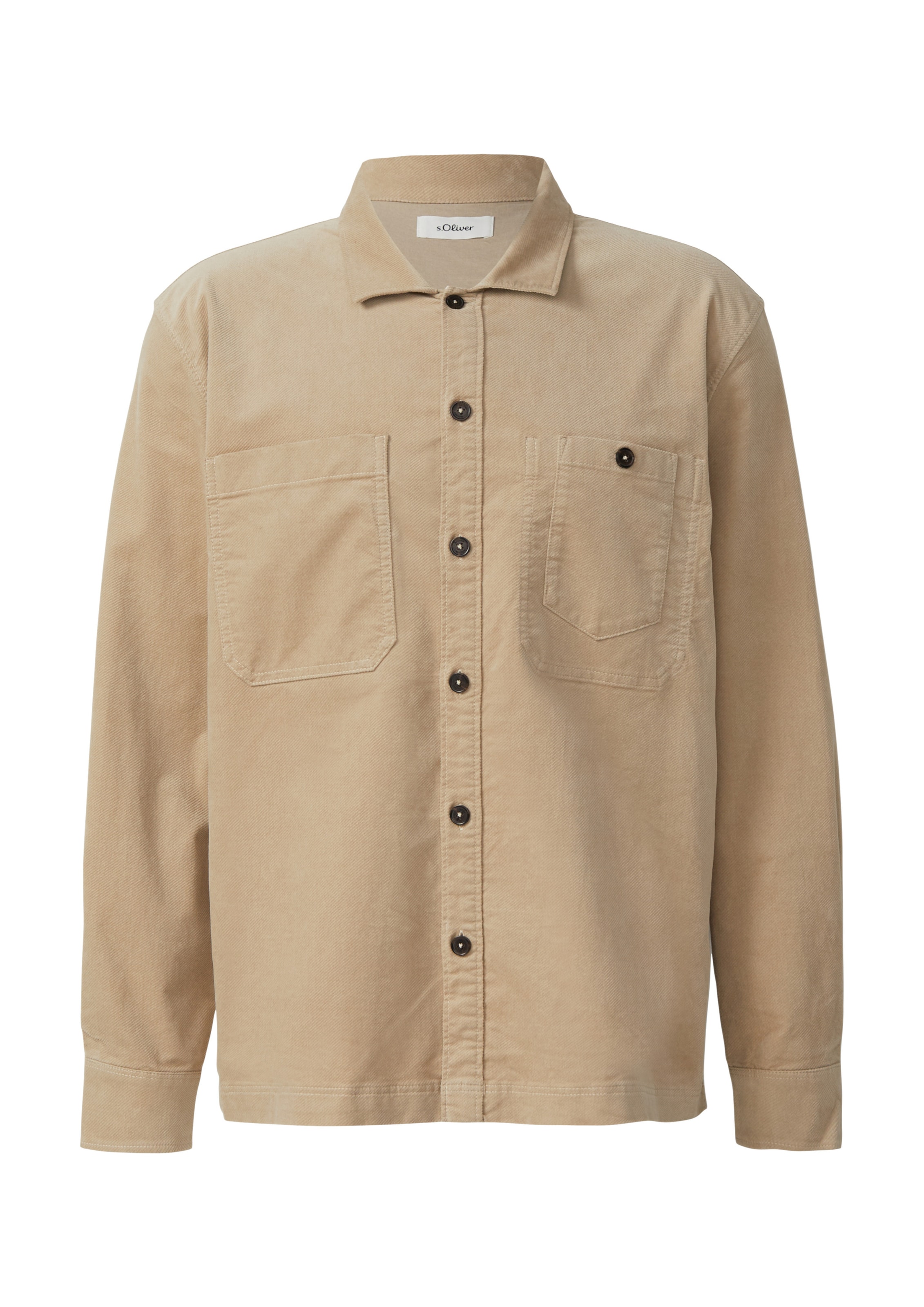 s.Oliver Button Up Shirt in Beige, Item view
