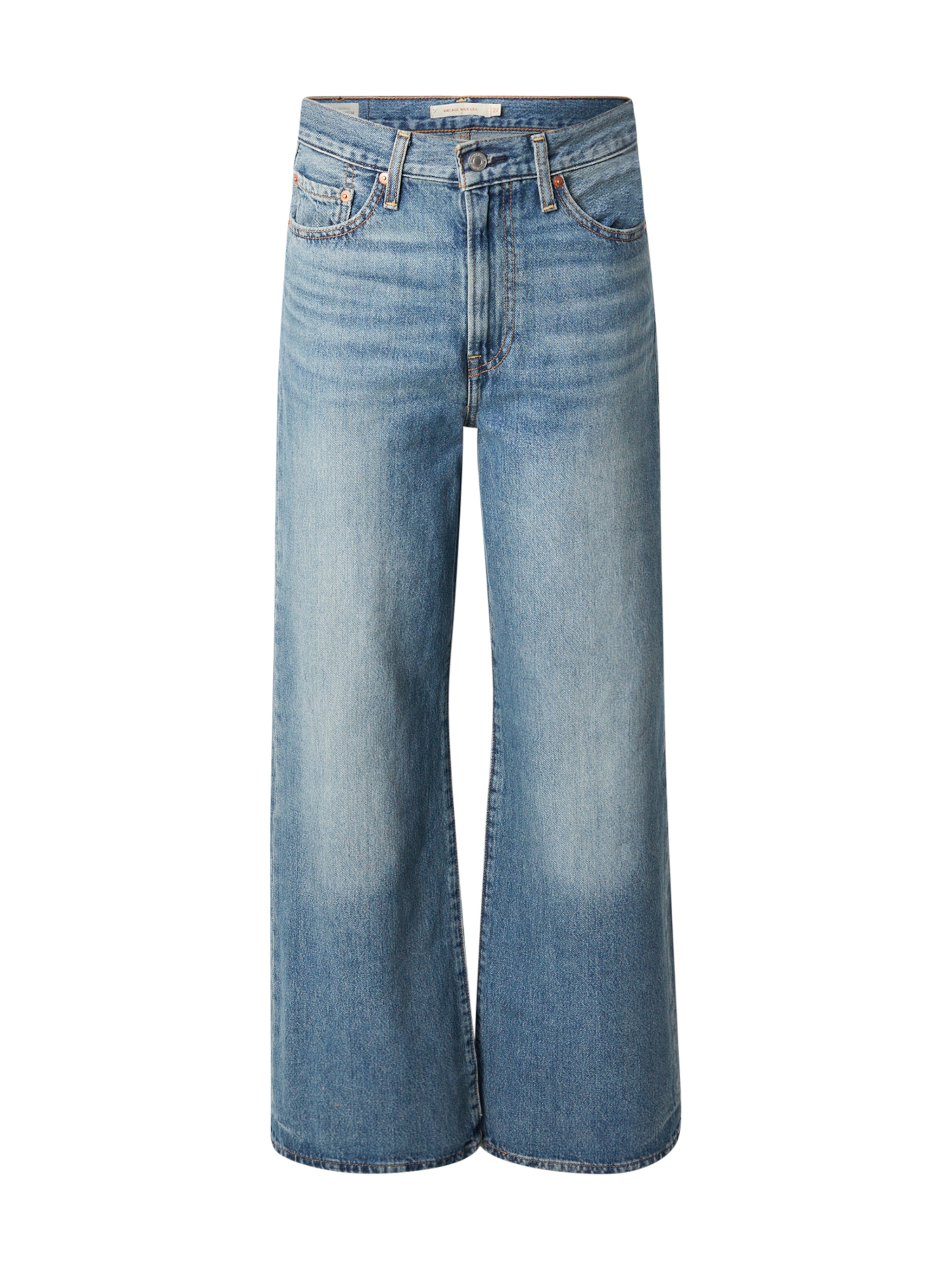 LEVI'S ® Baggy Τζιν 'Ribcage Wide Leg ' σε μπλε: μπροστά