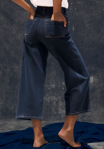 Wide Leg Jean LASCANA en bleu