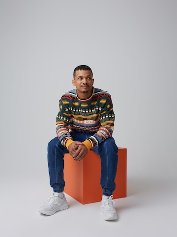 ABOUT YOU x Benny Cristo Sweater 'Enzo' in Mixed colors