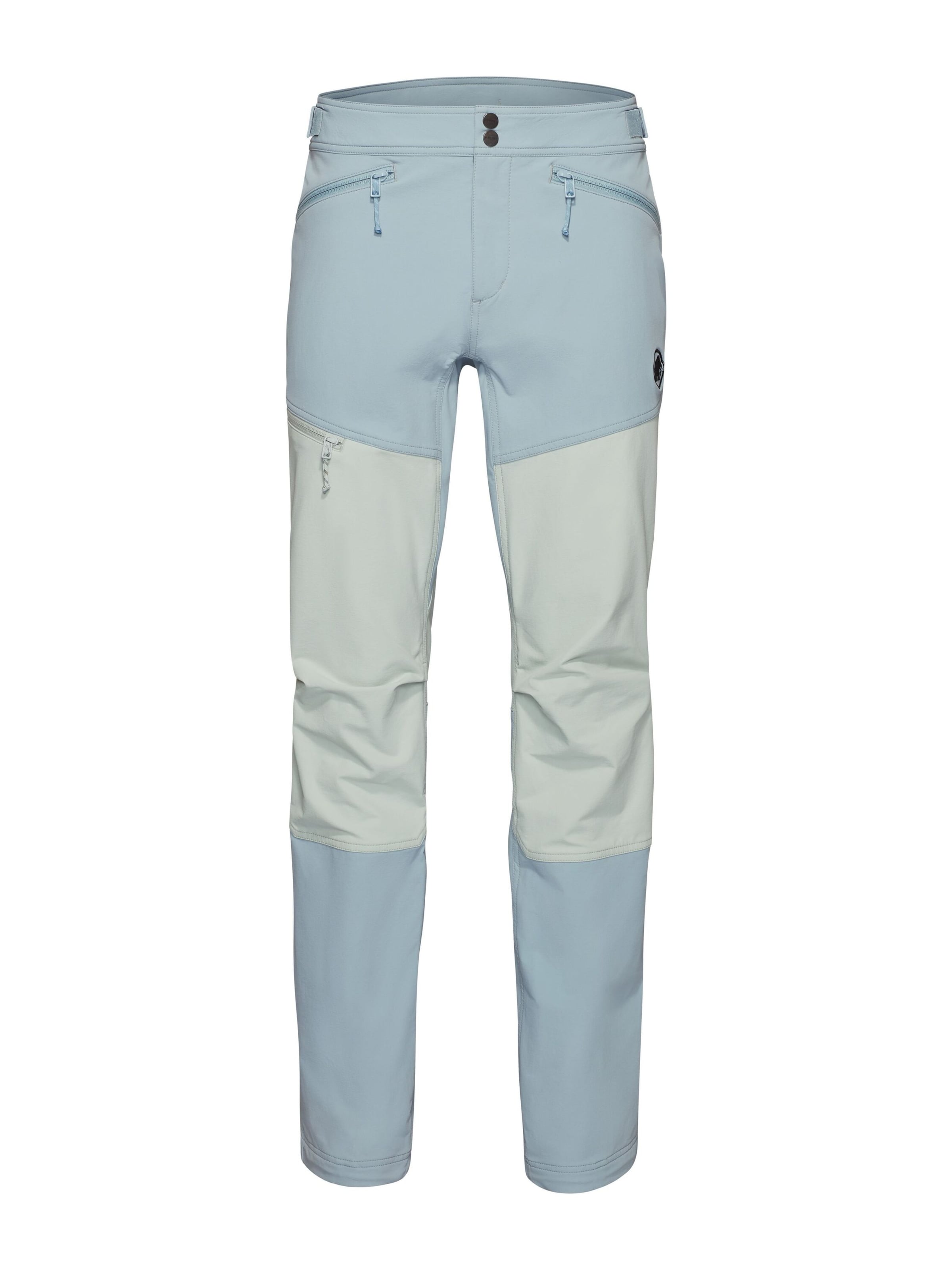 MAMMUT Regular Outdoor Pants 'Taiss SO' in Blue: front