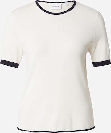 COMMA Pullover i hvid: forside