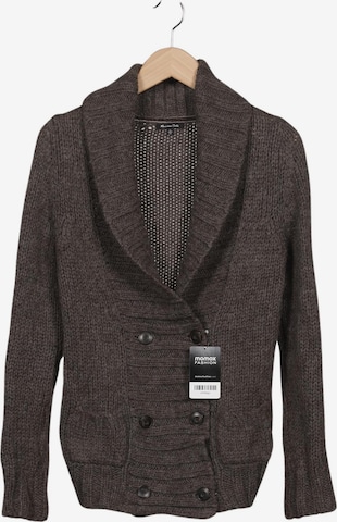 Massimo Dutti Strickjacke XXS in Braun: Vorderseite