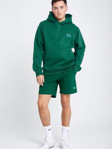 Felpa di SPORTKIND in verde: frontale