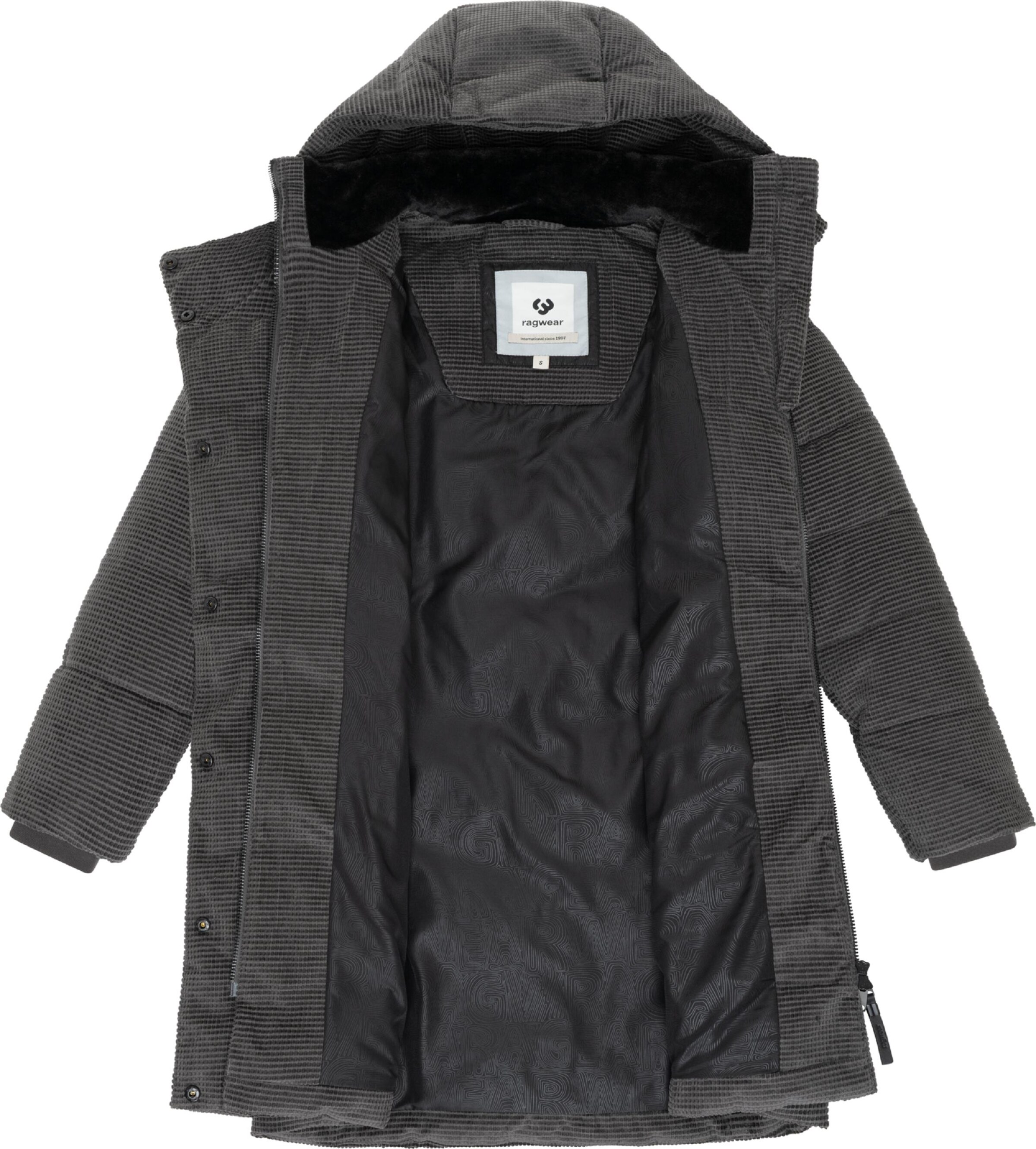 Ragwear Talvemantel 'Pavla Youmodo', värv hall