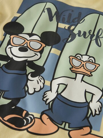 NAME IT Póló 'NMMART MICKEY' - sárga