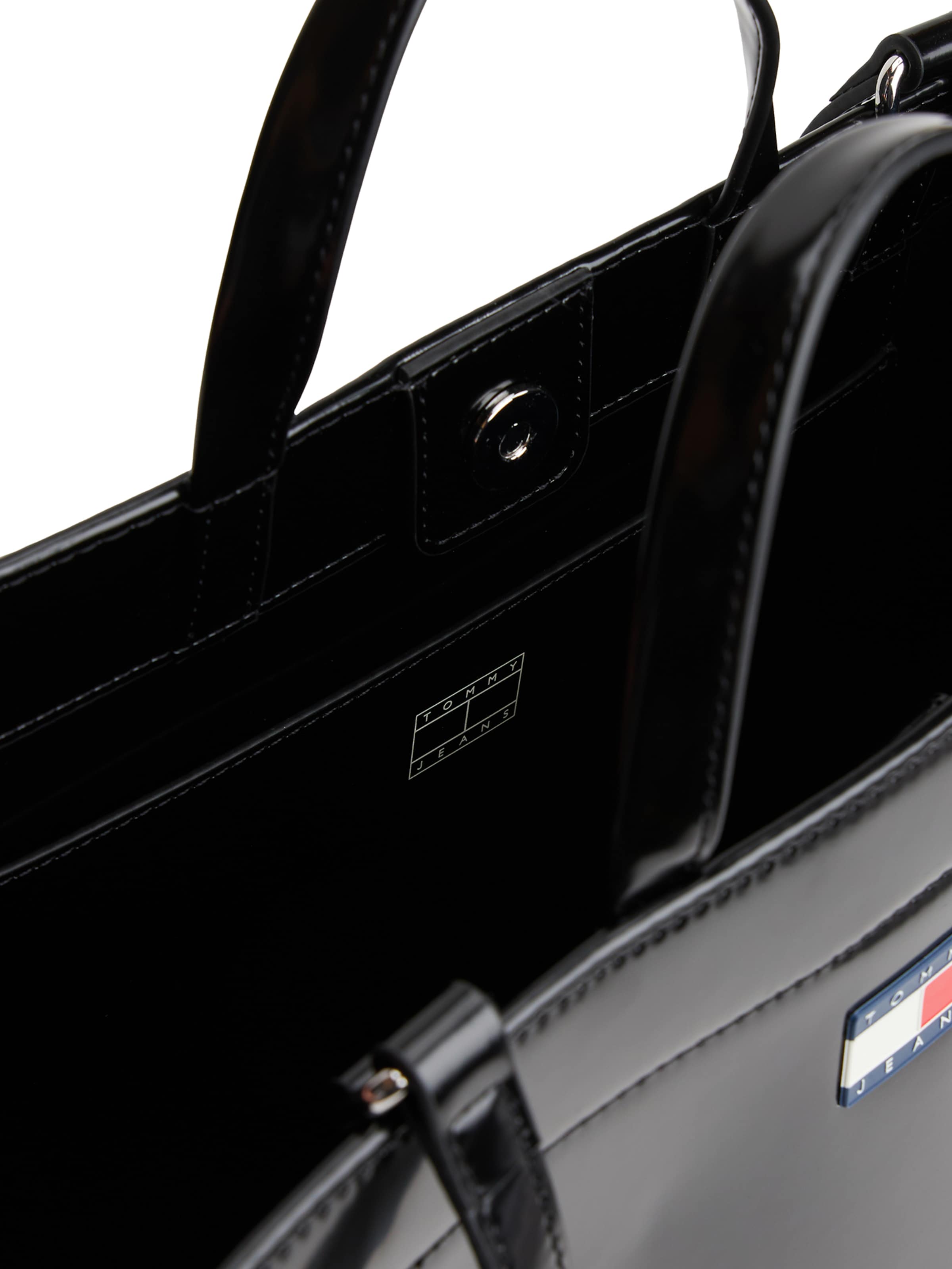 Tommy Jeans Дамска чанта 'MUST' в черно