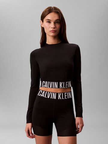 Calvin Klein Sport Performance shirt in Black: front