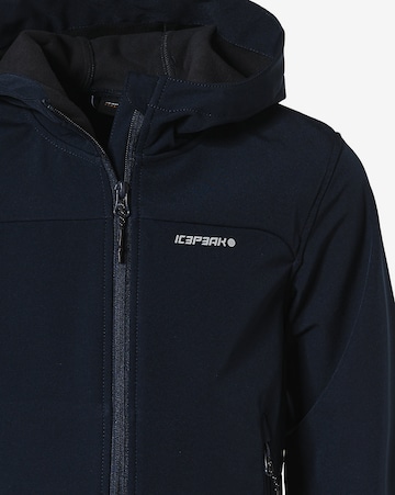 ICEPEAK - Casaco outdoor 'KOBRYN' em azul