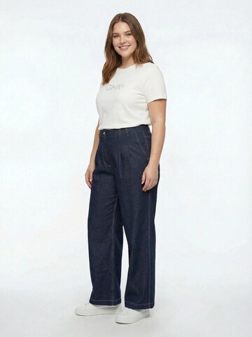 Guido Maria Kretschmer Curvy Shirt 'Shelly' in Wit