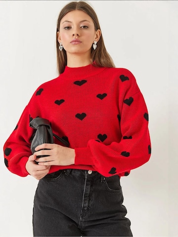 Bianco Lucci - Pullover em vermelho