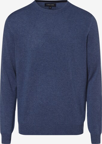 Pull-over Andrew James en bleu : devant