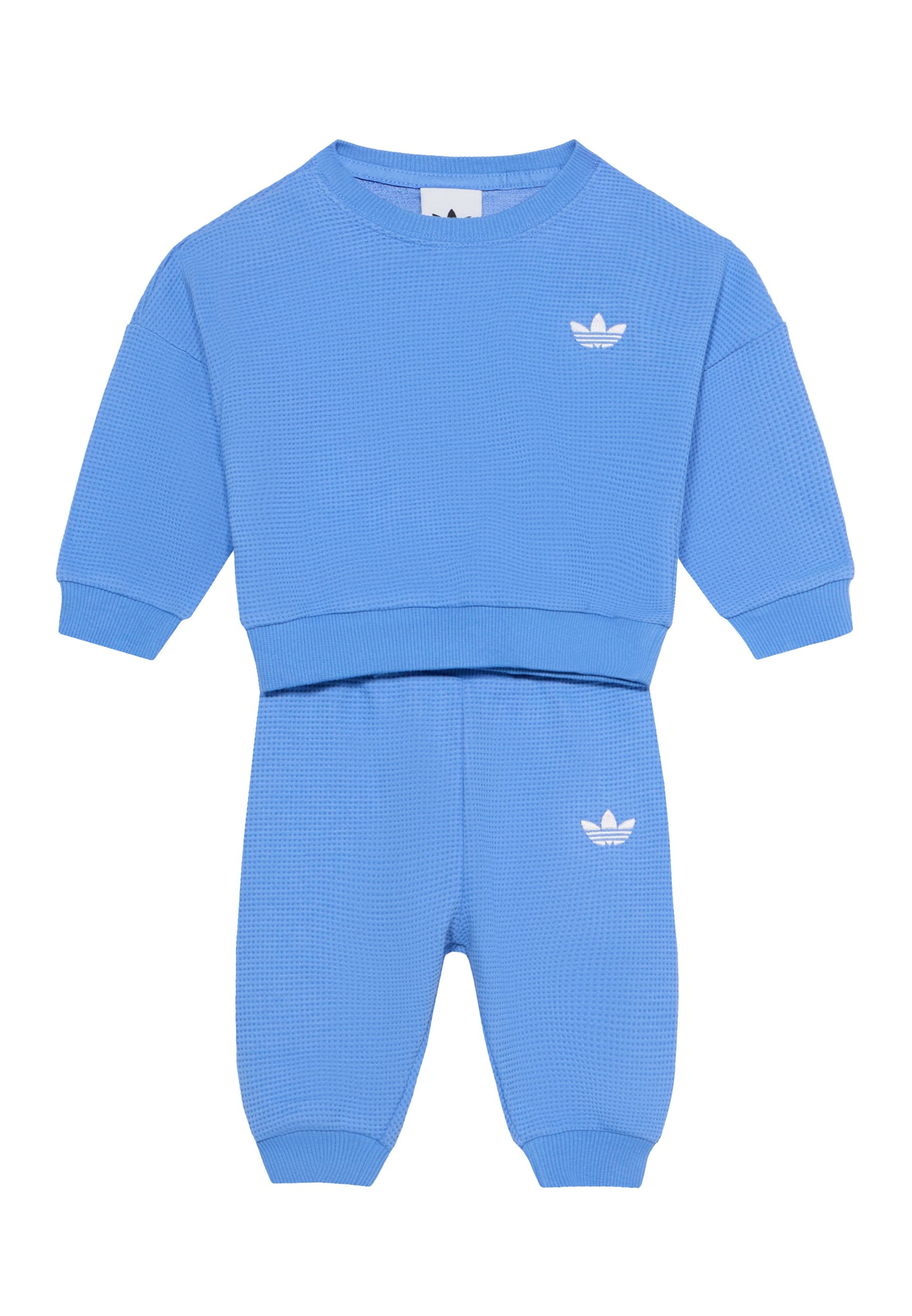 ADIDAS ORIGINALS Костюм для бега в Синий: спереди