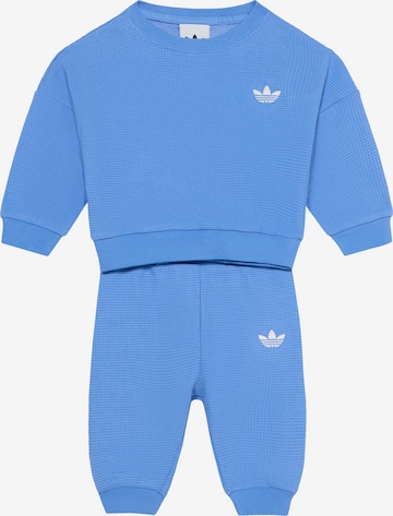 ADIDAS ORIGINALS Костюм для бега в Синий: спереди