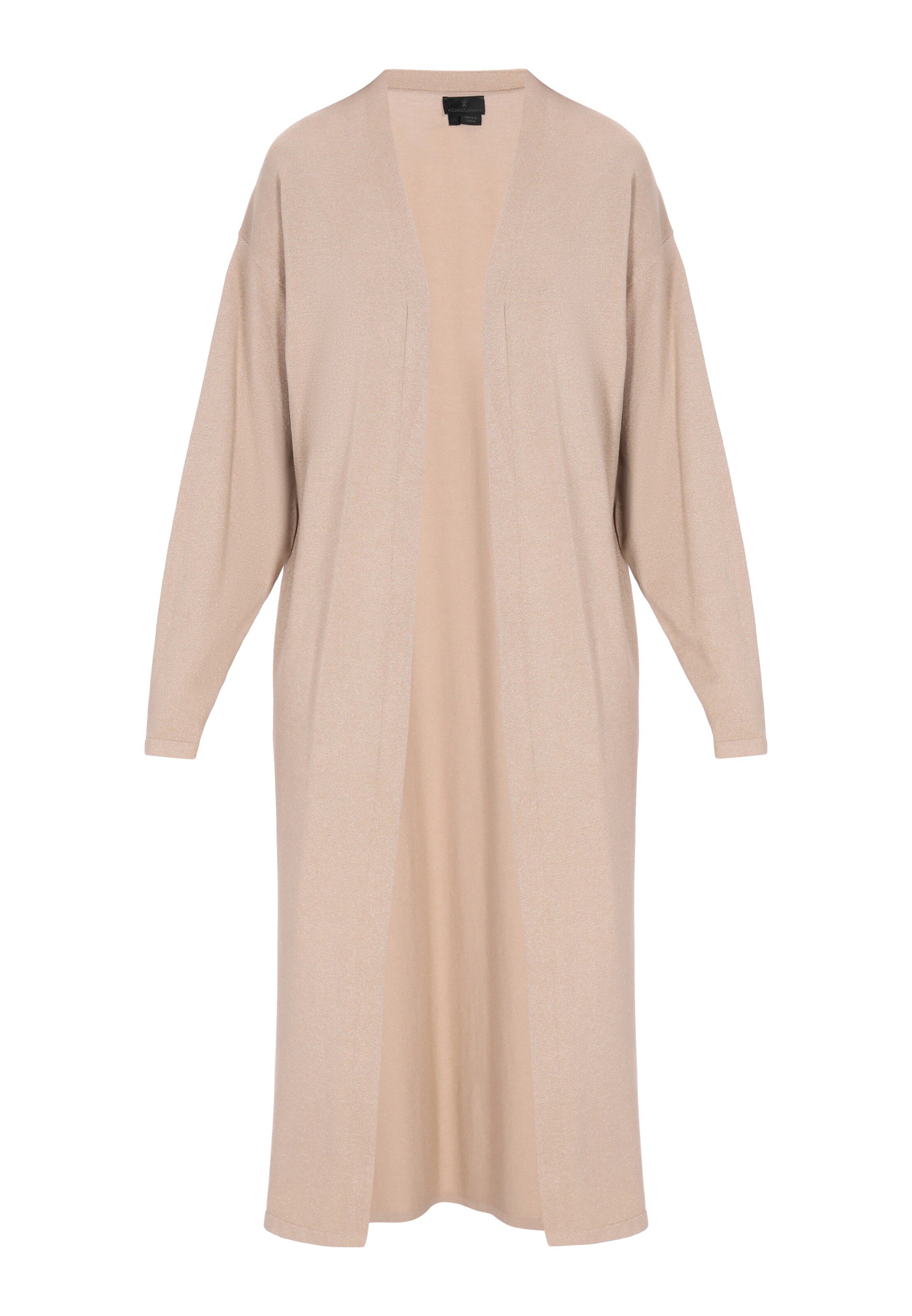 DreiMaster Klassik Knit Cardigan 'Classic Look' in Beige: front