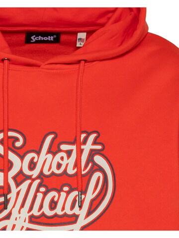 Sweat-shirt Schott NYC en orange