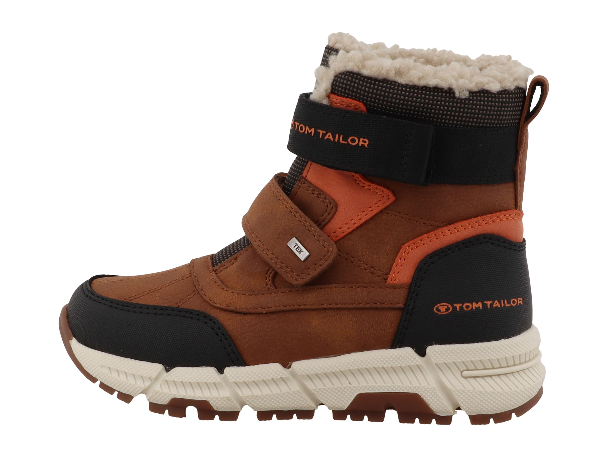 TOM TAILOR Boots in Brown: front