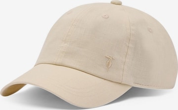 Trussardi - Gorra en blanco: frente