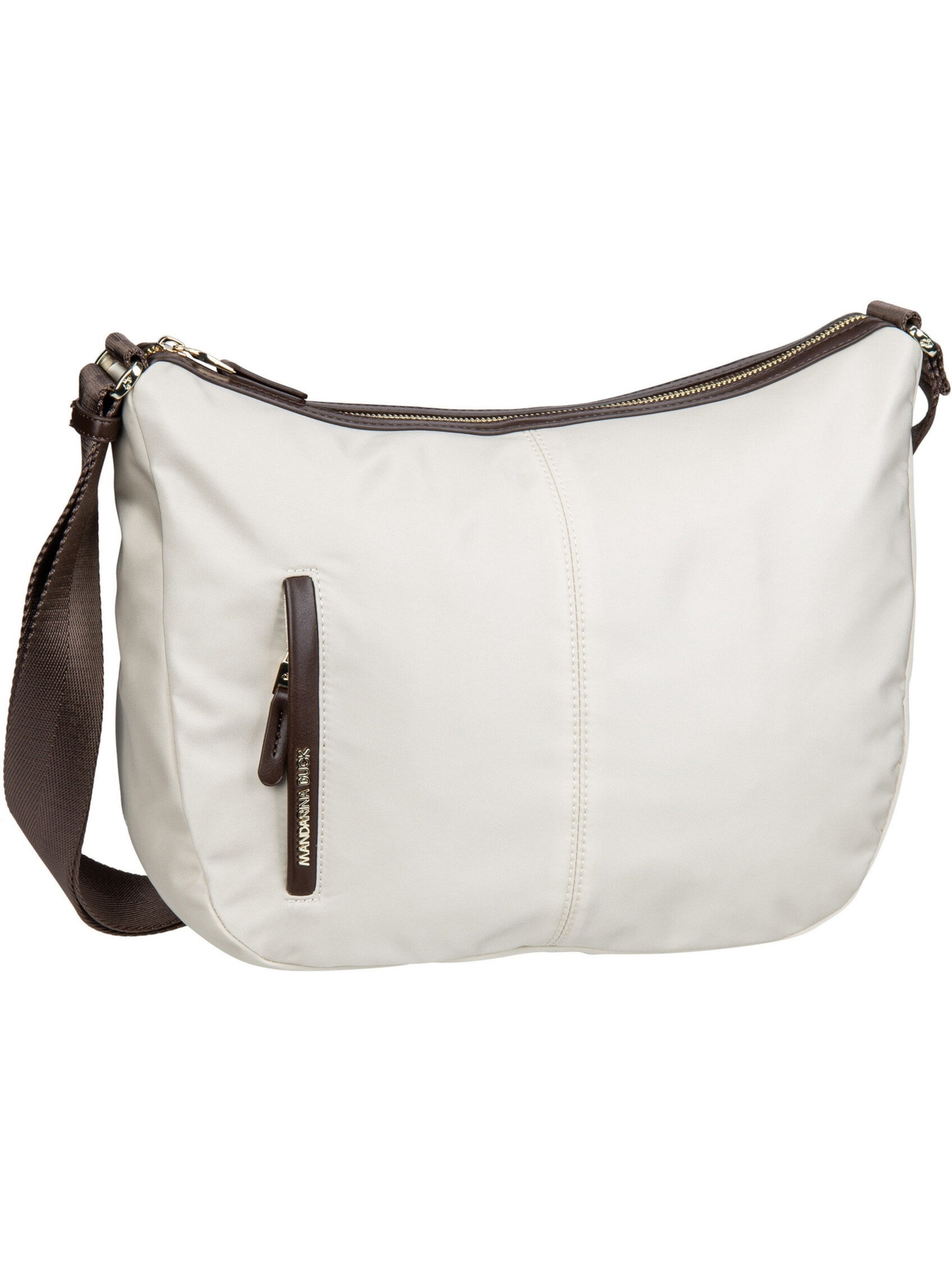 MANDARINA DUCK Crossbody Bag 'Hunter' in Beige: front