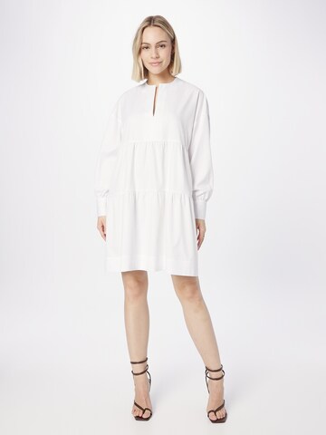 NORR Платье-рубашка 'Cilla' в Белый: спереди