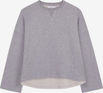 Sweat-shirt Scalpers en gris : devant