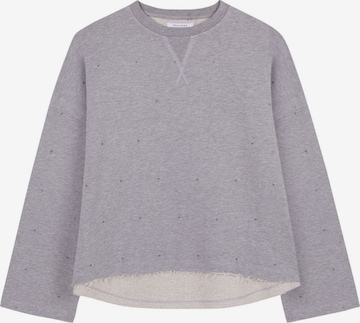 Sweat-shirt Scalpers en gris : devant