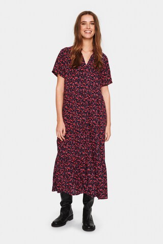 SAINT TROPEZ Shirt dress 'Eda' in Blue