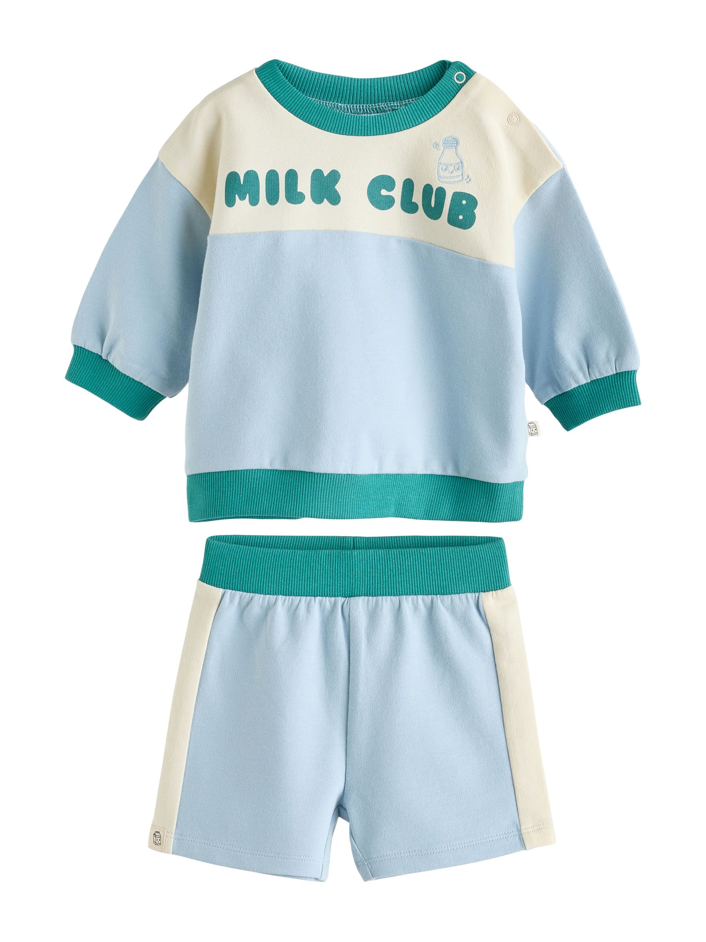 Set Next en bleu : devant