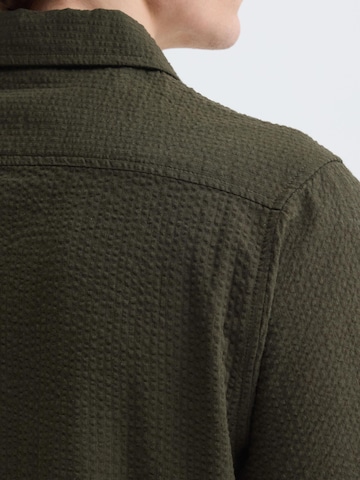 INDICODE JEANS - Regular Fit Camisa ' IDCorson ' em verde