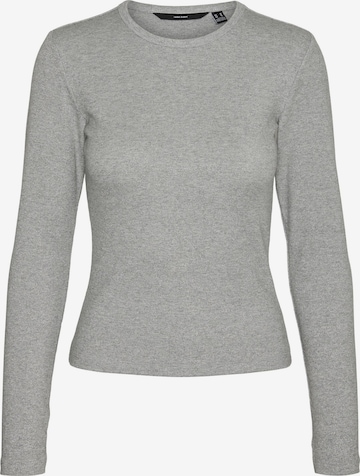 VERO MODA Shirt 'CHLOE' in Grey: front