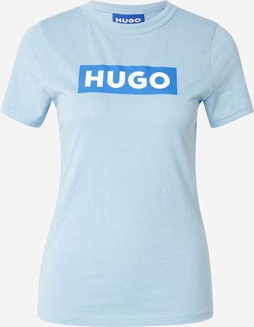 T-shirt 'Classic' HUGO en bleu : devant