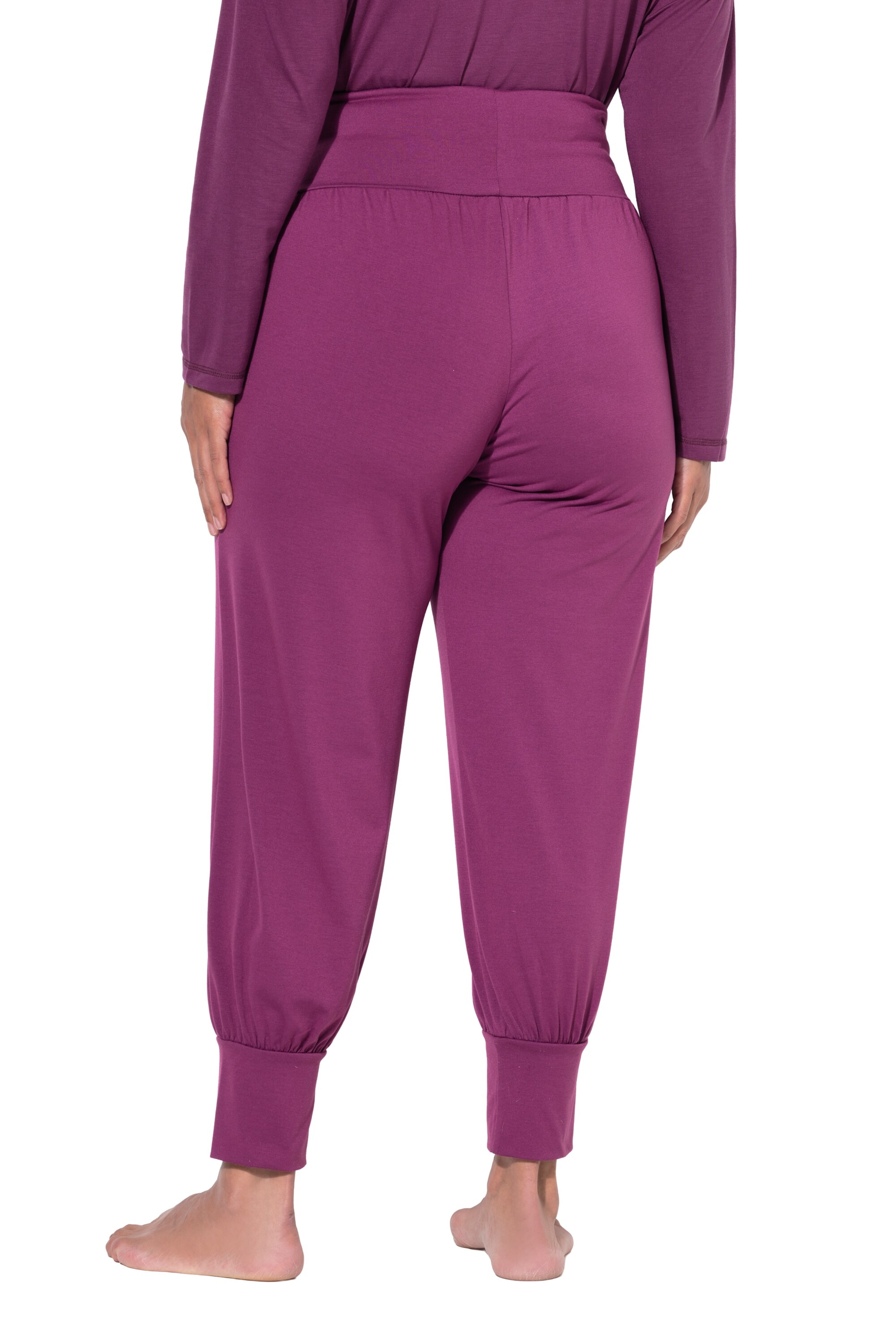 Ulla Popken Tapered Hose in Lila