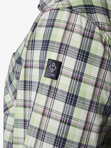 Charles Colby Comfort fit Button Up Shirt 'Duke Archibine' in Blue