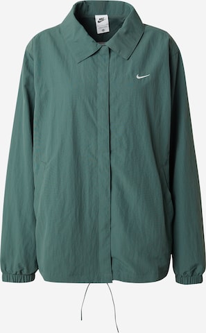 Nike Sportswear Prehodna jakna 'Essential' | zelena barva: sprednja stran