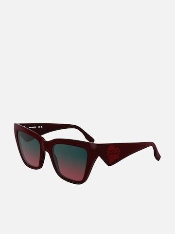 Karl Lagerfeld Sunglasses in Red: front