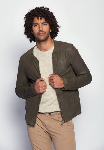 Maze Between-Season Jacket 'Dobson' in Brown: front