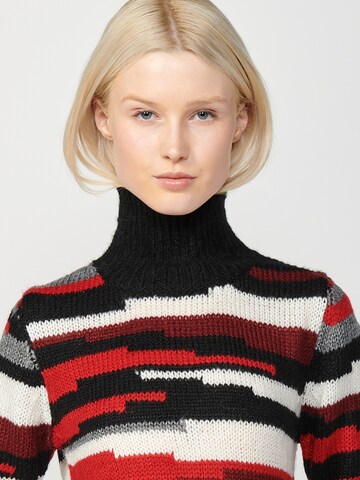 Pull-over KOROSHI en mélange de couleurs