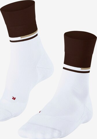 FALKE Athletic Socks 'RU Compression Stabilizing' in Brown: front