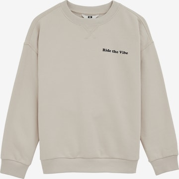 smėlio WE Fashion Megztinis be užsegimo: priekis