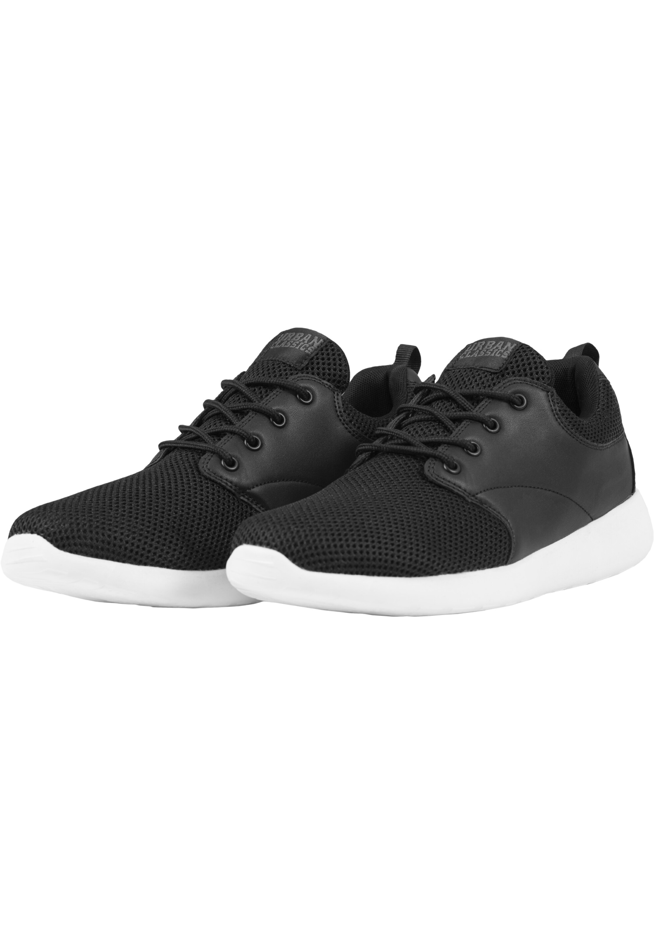 Urban Classics Sneaker 'Light Runner' in Schwarz