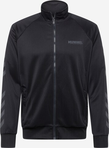 Hummel Sportjacke 'LEGACY' in Schwarz: predná strana