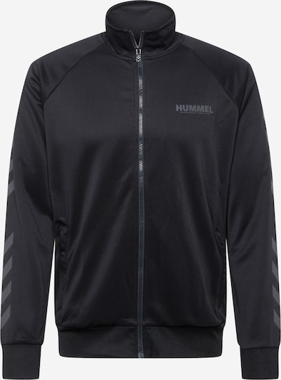 Hummel Sportjas 'LEGACY' in de kleur Grijs / Zwart, Productweergave