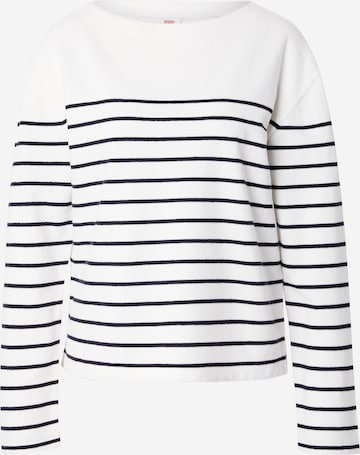 LEVI'S ® Neulepaita 'Marin Striped Top' värissä valkoinen: etupuoli