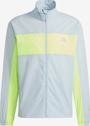 ADIDAS PERFORMANCE Outdoorjas in Blauw: voorkant