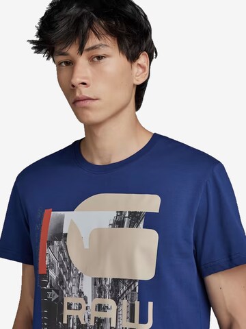 T-Shirt G-Star RAW en bleu