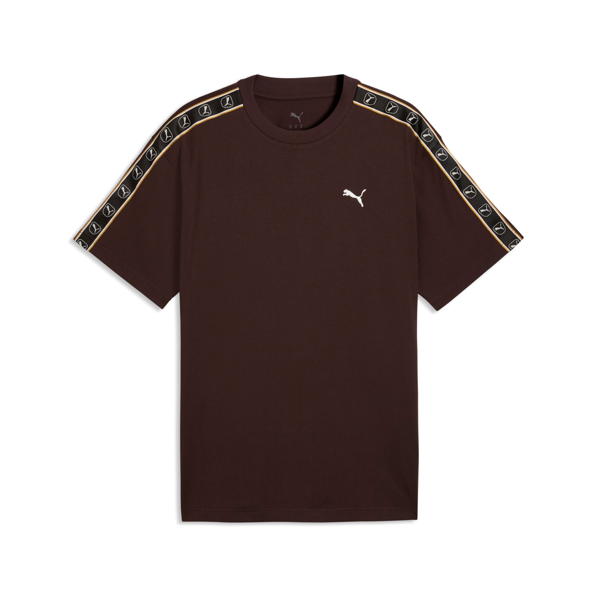 T-Shirt 'Essentials Elevated' PUMA en marron : devant