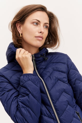 Fransa Between-Season Jacket 'PADMA' in Blue