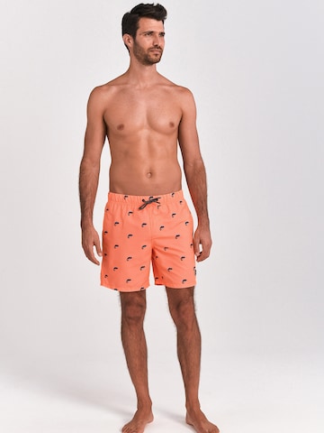 Shorts de bain Shiwi en orange